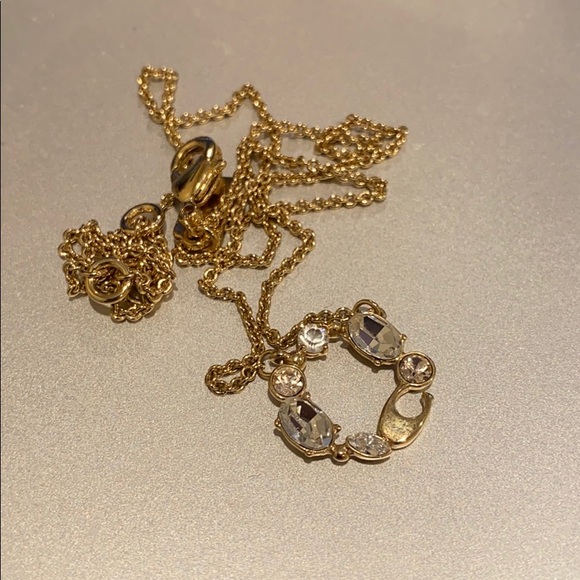 Authentic Coach Gold Necklace - Picture 1 of 1